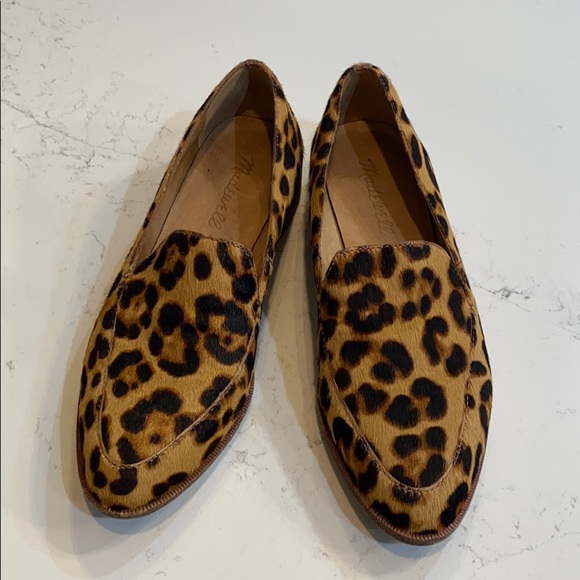 Madewell Frances Loafer in Leopard Calf Hair - Picture 2 of 7